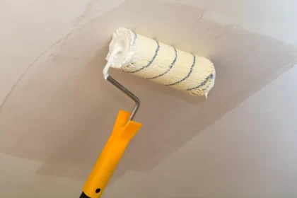 How To Paint A Ceiling Without Getting Paint On The Floor
